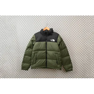 The North Face 1996 Splicing White And Mugwort Green 02