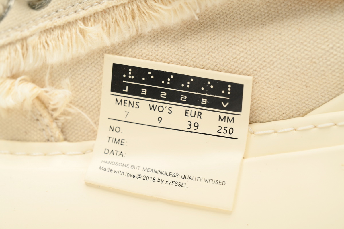 XVESSEL G.O.P.Lows 2.0 White S22x42W 