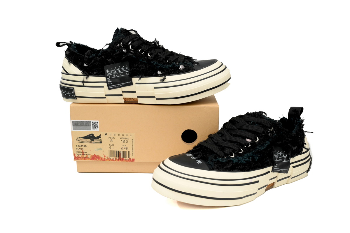 XVESSEL G.O.P.Lows Black Sequins F23X16B 