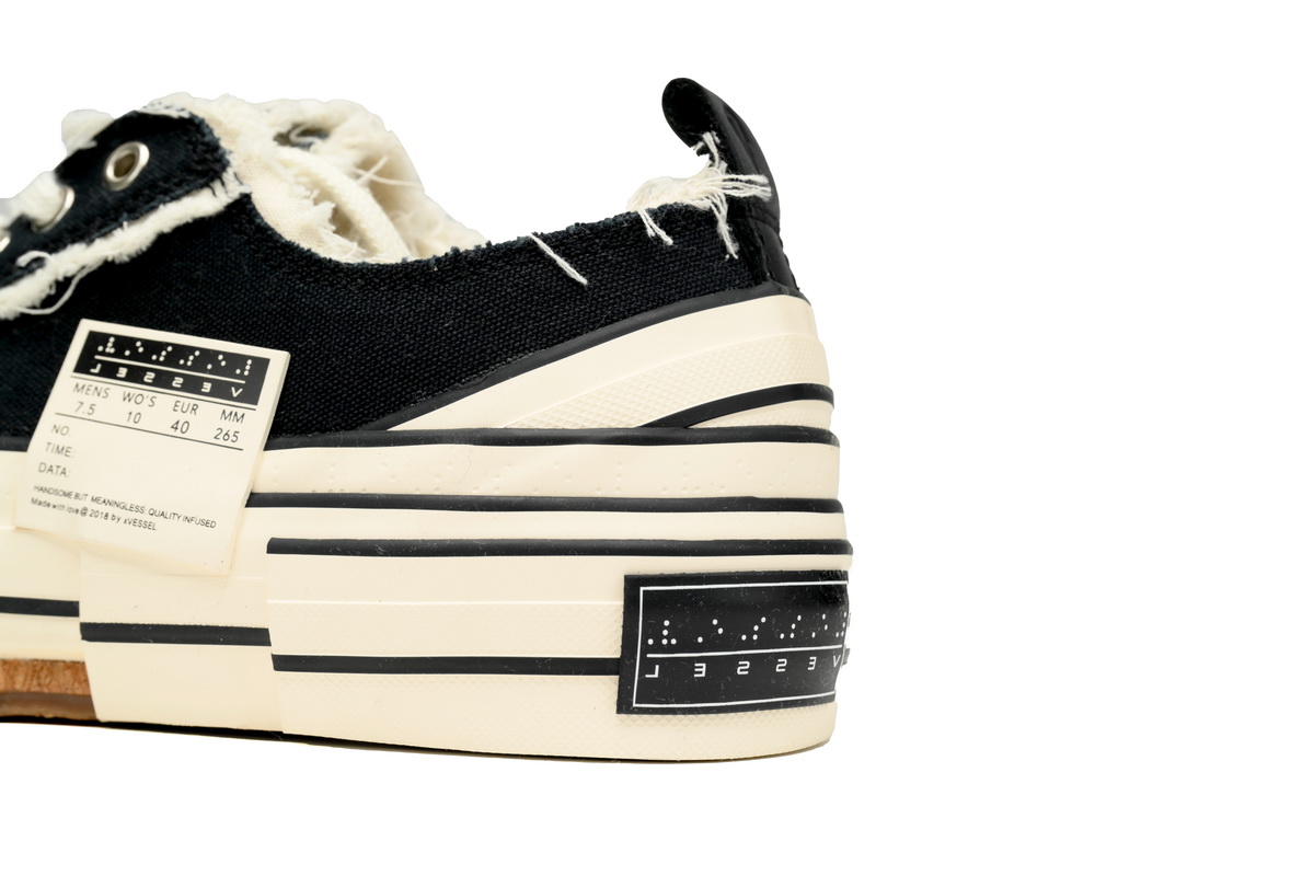XVESSEL G.O.P.Lows Classic Black And White S19X001B 