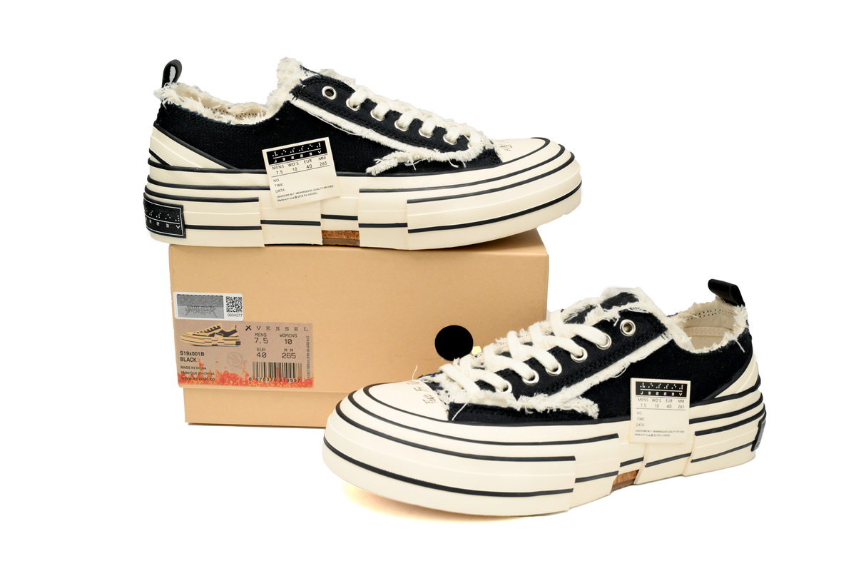 XVESSEL G.O.P.Lows Classic Black And White S19X001B 