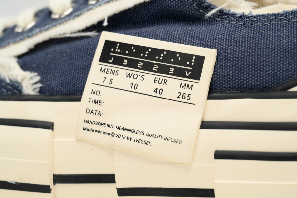 XVESSEL G.O.P.Lows Navy Blue S19X001N 