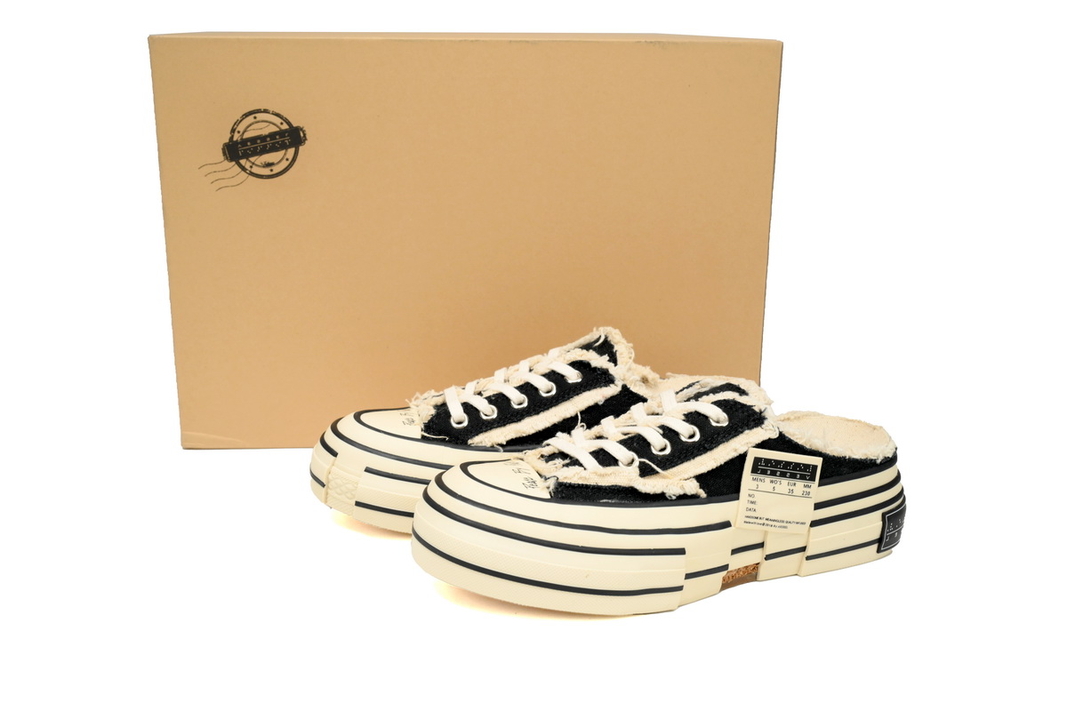 XVESSEL G.O.P.Lows Night Glow Black And White Half Trailer S19X003B 