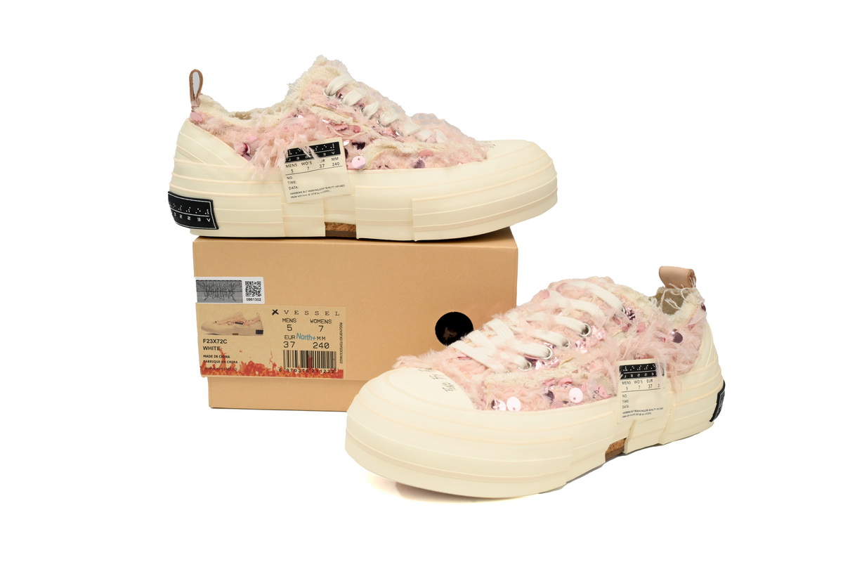 XVESSEL G.O.P.Lows Pink Sequins F23x72C 