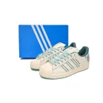 adidas Superstar White New Cherry White Green TE5532