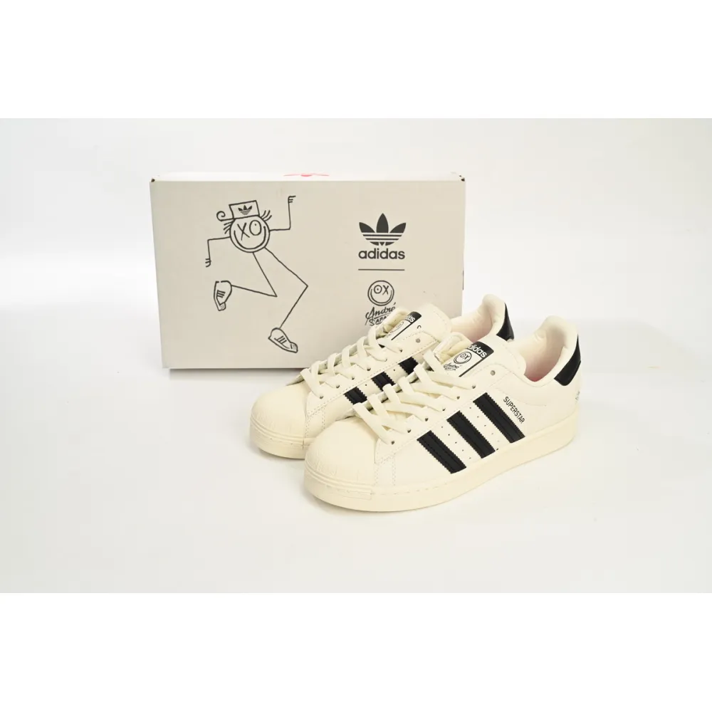 adidas Superstar White AS Co Branded White Black GZ2203