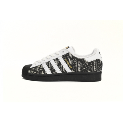 adidas Superstar White Black Black Bright White FV2820 01