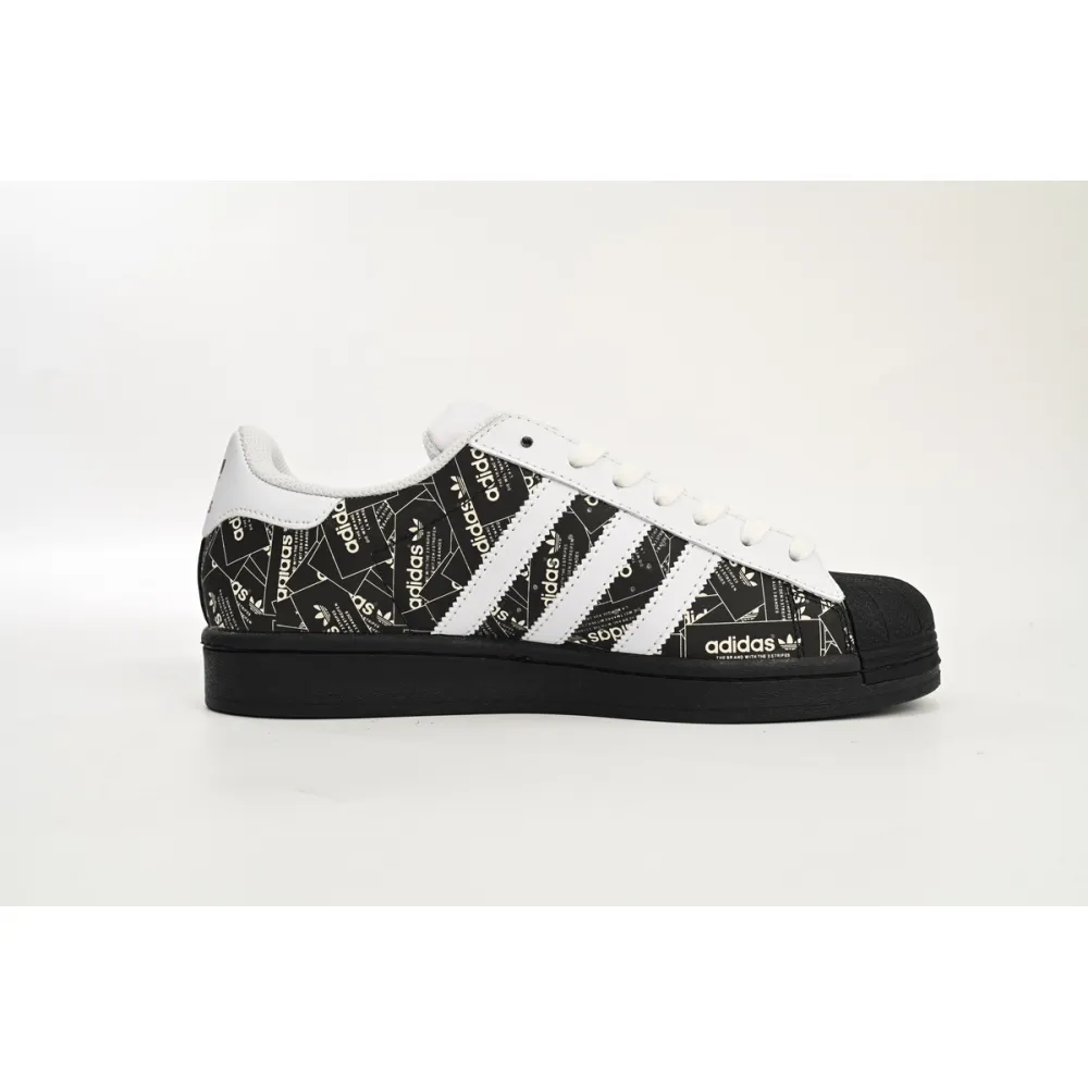 adidas Superstar White Black Black Bright White FV2820