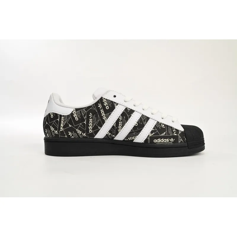 adidas Superstar White Black Black Bright White FV2820