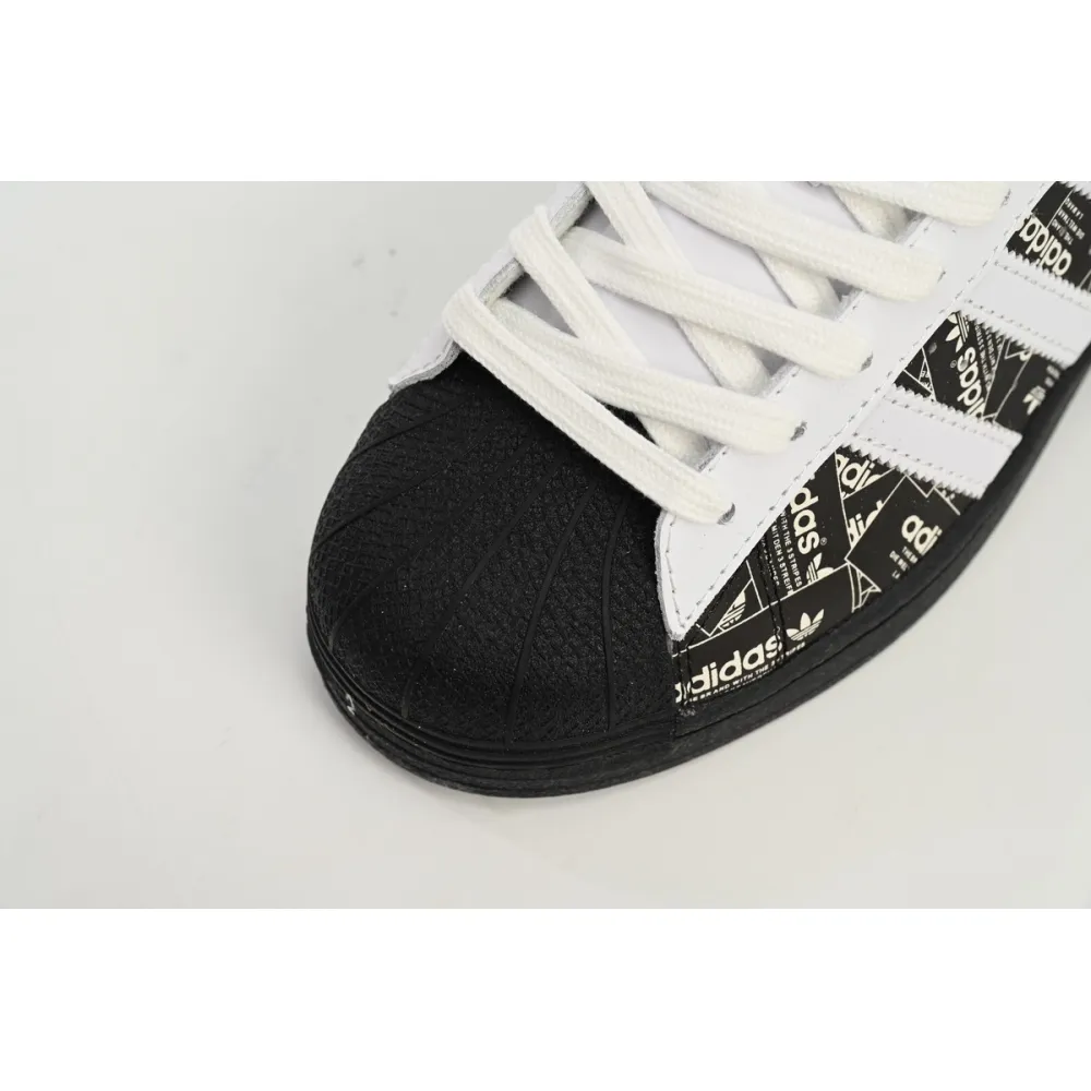 adidas Superstar White Black Black Bright White FV2820
