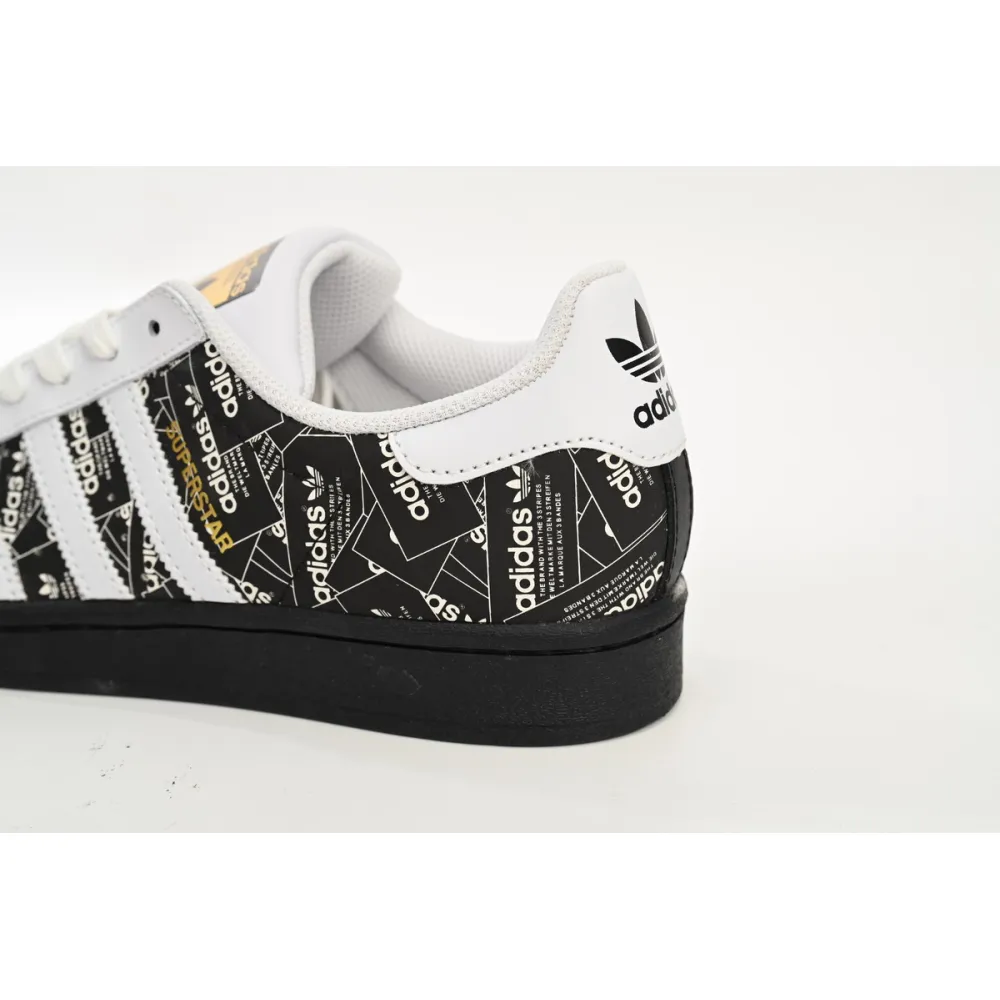 adidas Superstar White Black Black Bright White FV2820
