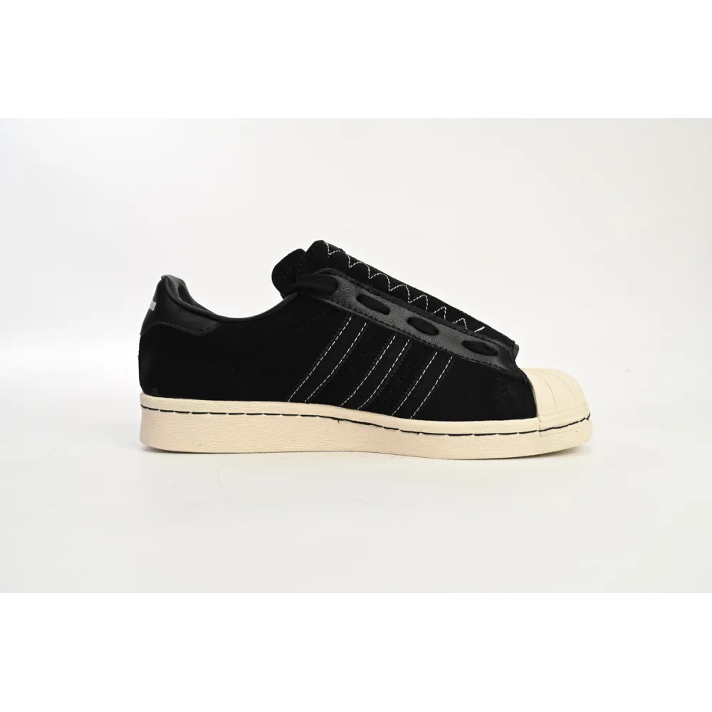 adidas Superstar White Black Co Branded Black And White GX1400