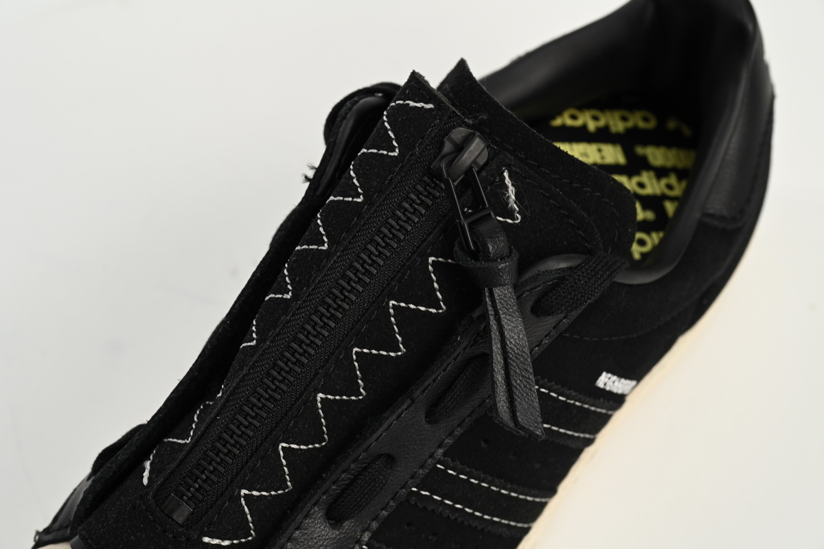 adidas Superstar White Black Co Branded Black And White GX1400