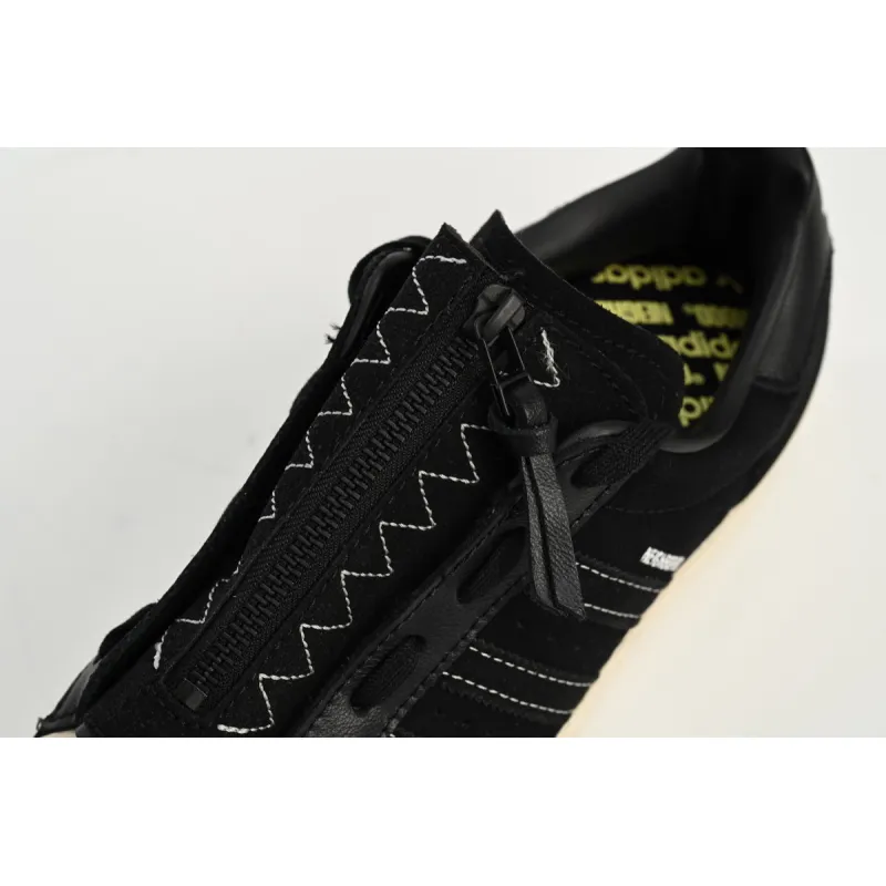 adidas Superstar White Black Co Branded Black And White GX1400
