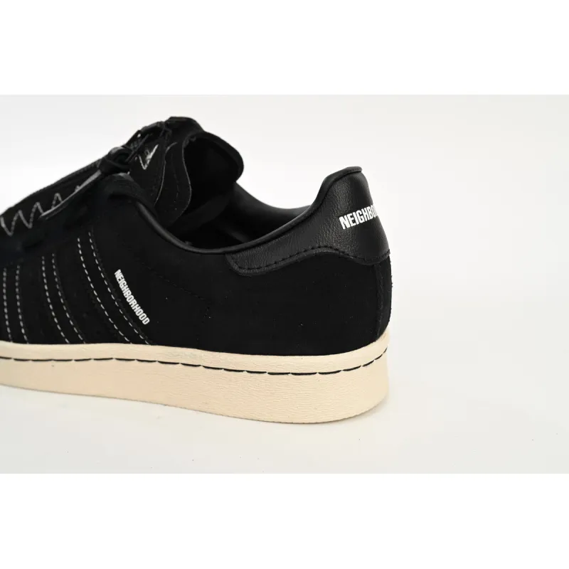adidas Superstar White Black Co Branded Black And White GX1400