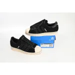 adidas Superstar White Black Co Branded Black And White GX1400