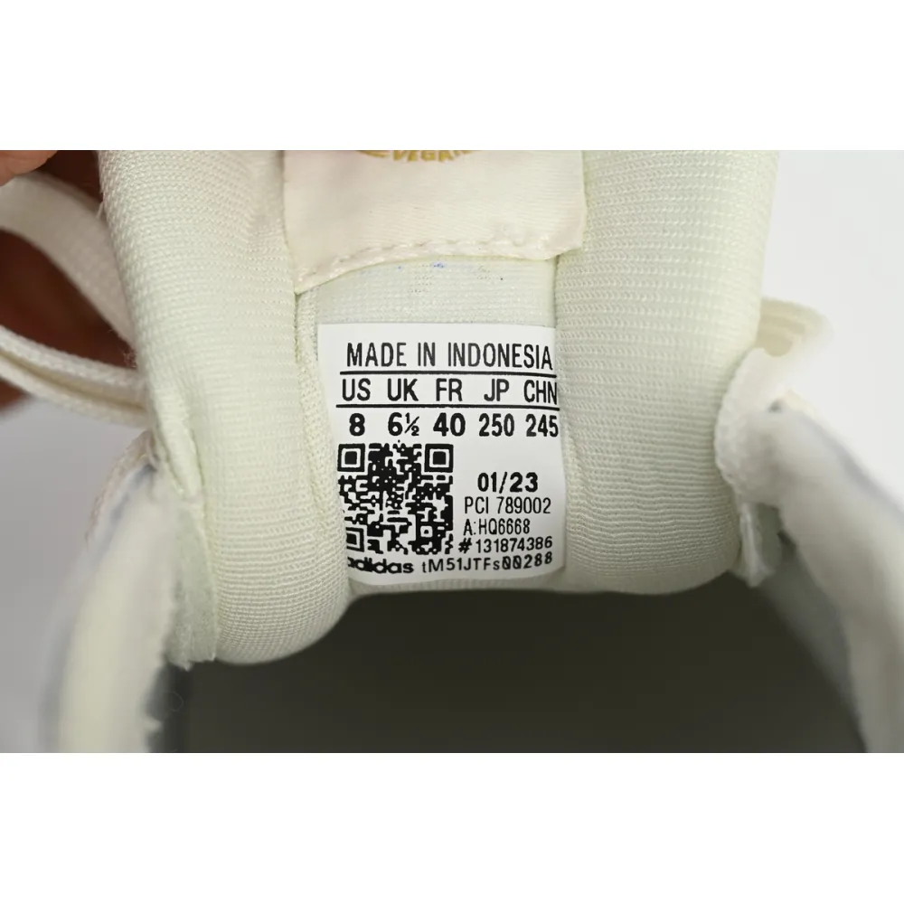 adidas Superstar White Black Gold Beige Green HQ6668