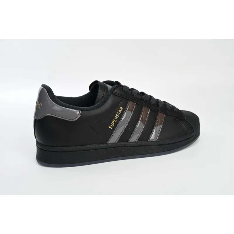 adidas Superstar White Black Gold Black FZ6003