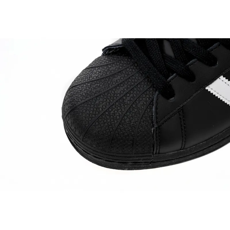 adidas Superstar White Black Gold Black Gold Label EG4959