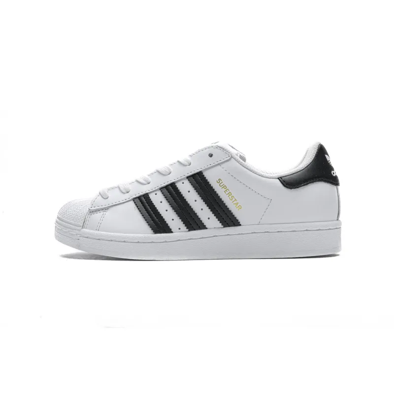 adidas Superstar White Black Gold EG4958
