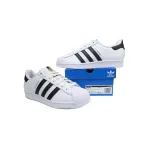 adidas Superstar White Black Gold EG4958