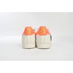 adidas Superstar White Black Gold White Red HQ4403
