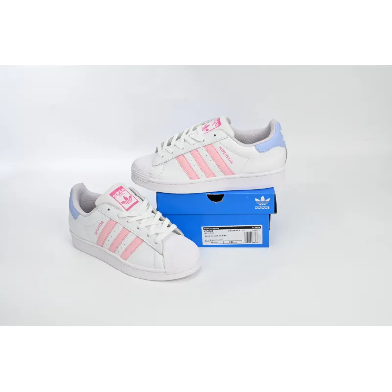 adidas Superstar White Black Gold Whiting HQ1906