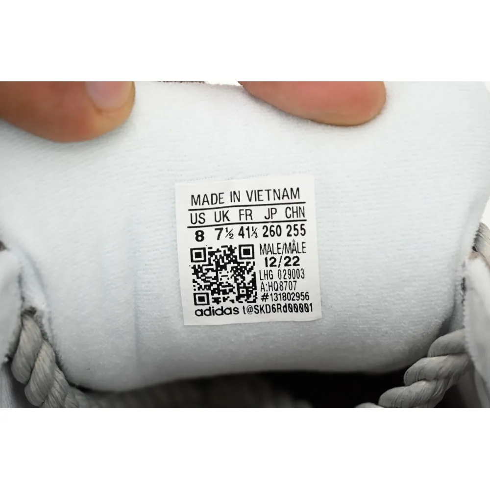 Adidas Superstar White Black Light Blue White Brown HQ8707