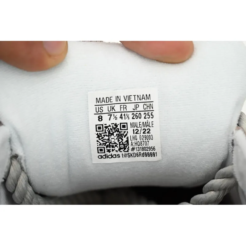 Adidas Superstar White Black Light Blue White Brown HQ8707