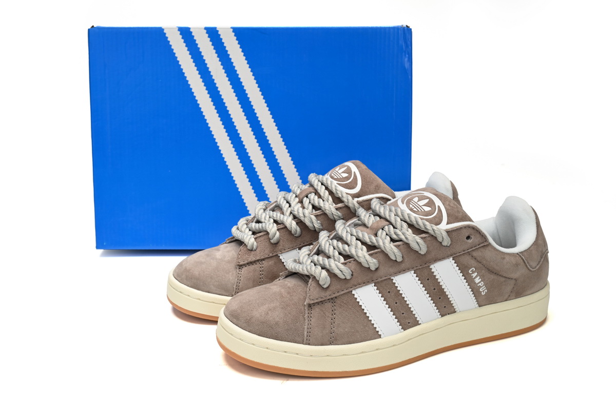 Adidas Superstar White Black Light Blue White Brown HQ8707