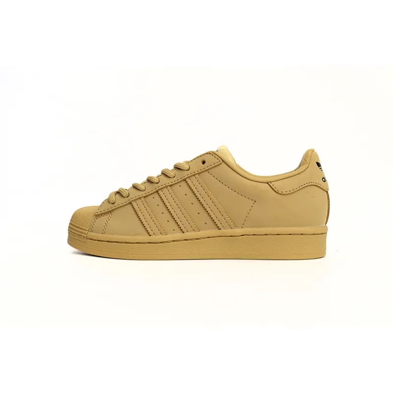 adidas Superstar White Black Wheat Yellow GZ4831