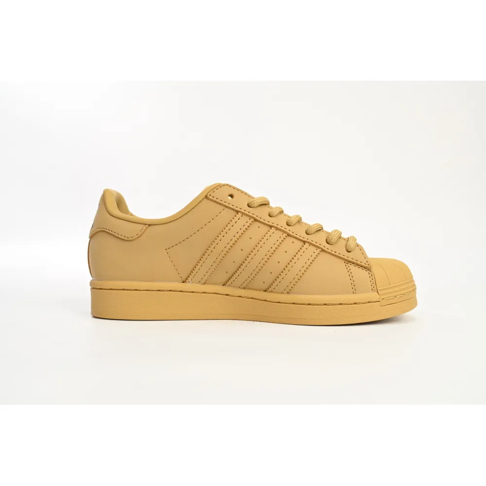 adidas Superstar White Black Wheat Yellow GZ4831