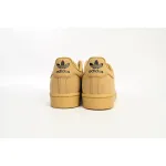 adidas Superstar White Black Wheat Yellow GZ4831