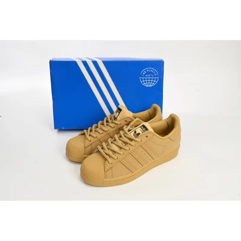 adidas Superstar White Black Wheat Yellow GZ4831