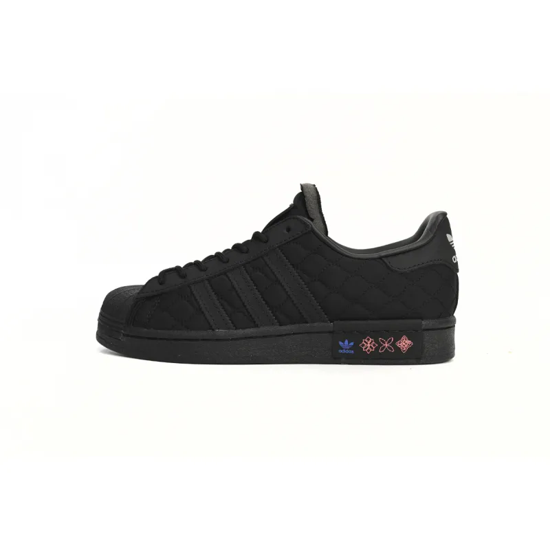 adidas Superstar White Black Year of the Tiger Black GX8826
