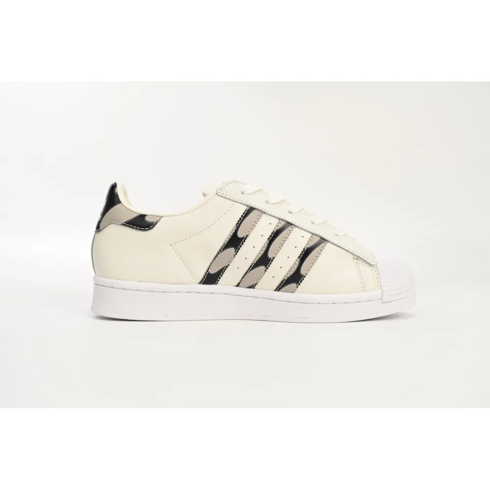 adidas Superstar White Co Branded Black And White HP9779