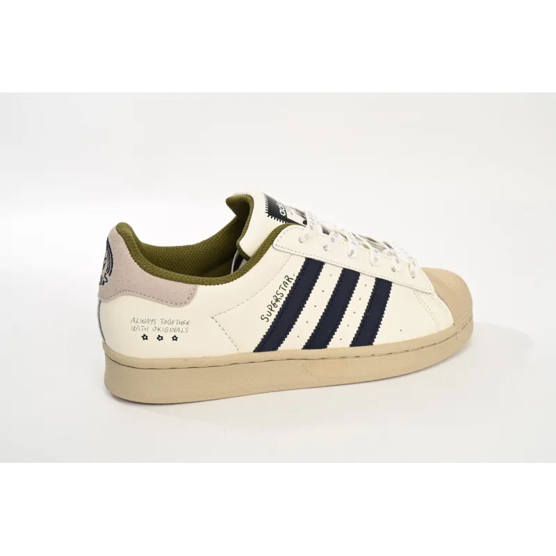 adidas Superstar White Grey Blue IG3852 