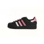 adidas Superstar White New Cherry Blossom Gradient Black Pink EG4957
