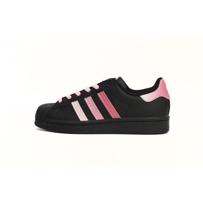 adidas Superstar White New Cherry Blossom Gradient Black Pink EG4957 01