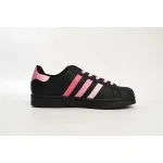 adidas Superstar White New Cherry Blossom Gradient Black Pink EG4957
