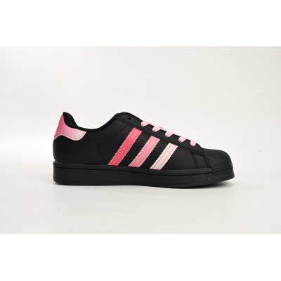 adidas Superstar White New Cherry Blossom Gradient Black Pink EG4957 02