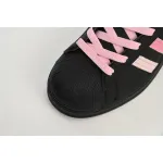 adidas Superstar White New Cherry Blossom Gradient Black Pink EG4957