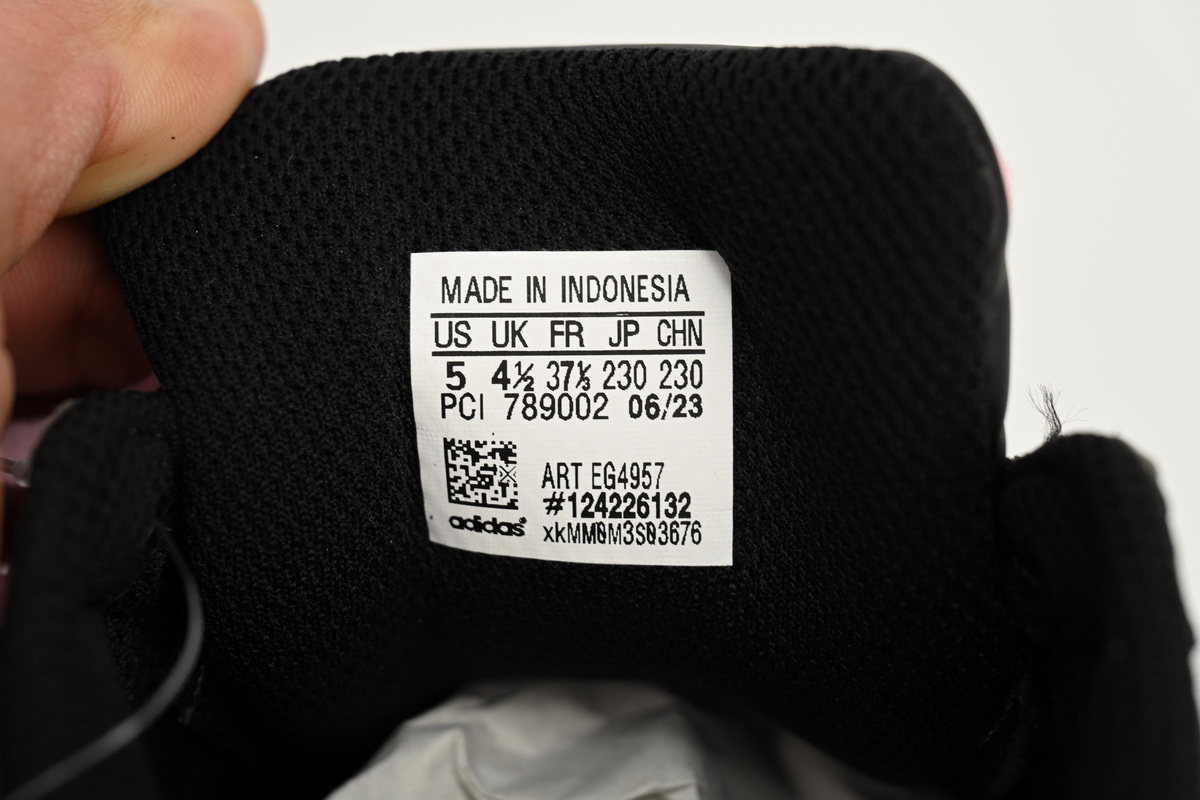 adidas Superstar White New Cherry Blossom Gradient Black Pink EG4957