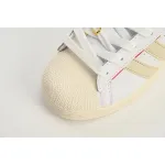 adidas Superstar White New Cherry Blossom Gradient Black White Red HQ6626