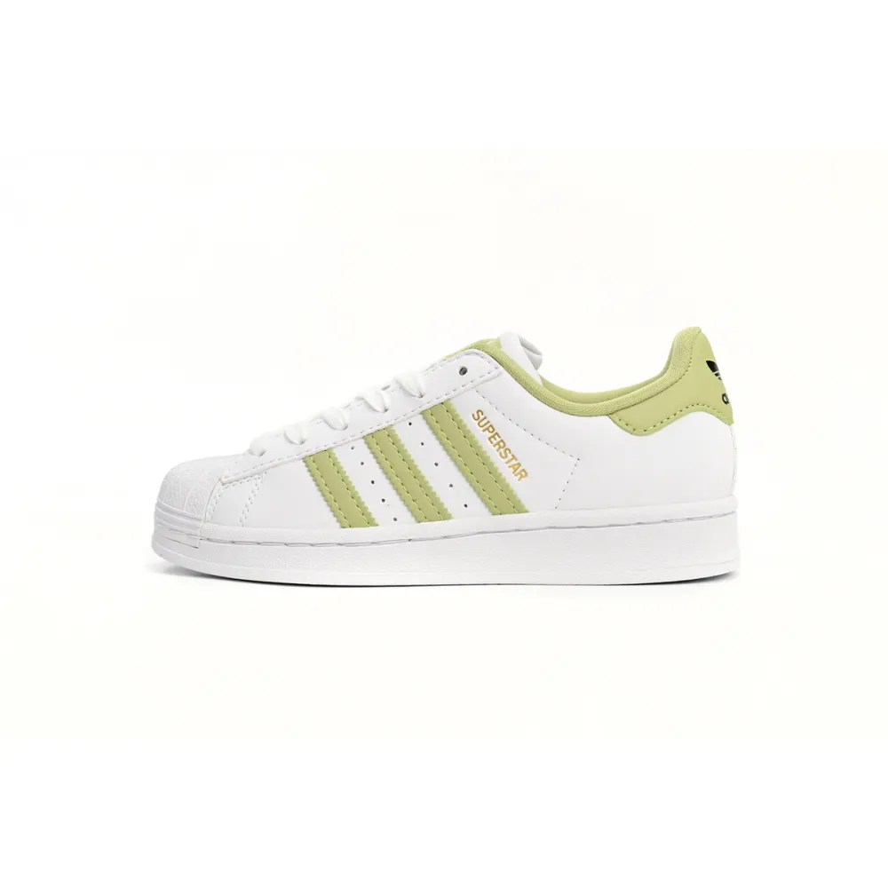 adidas Superstar White New Cherry Blossom White Green GY5986