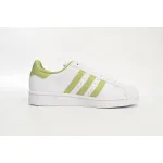adidas Superstar White New Cherry Blossom White Green GY5986