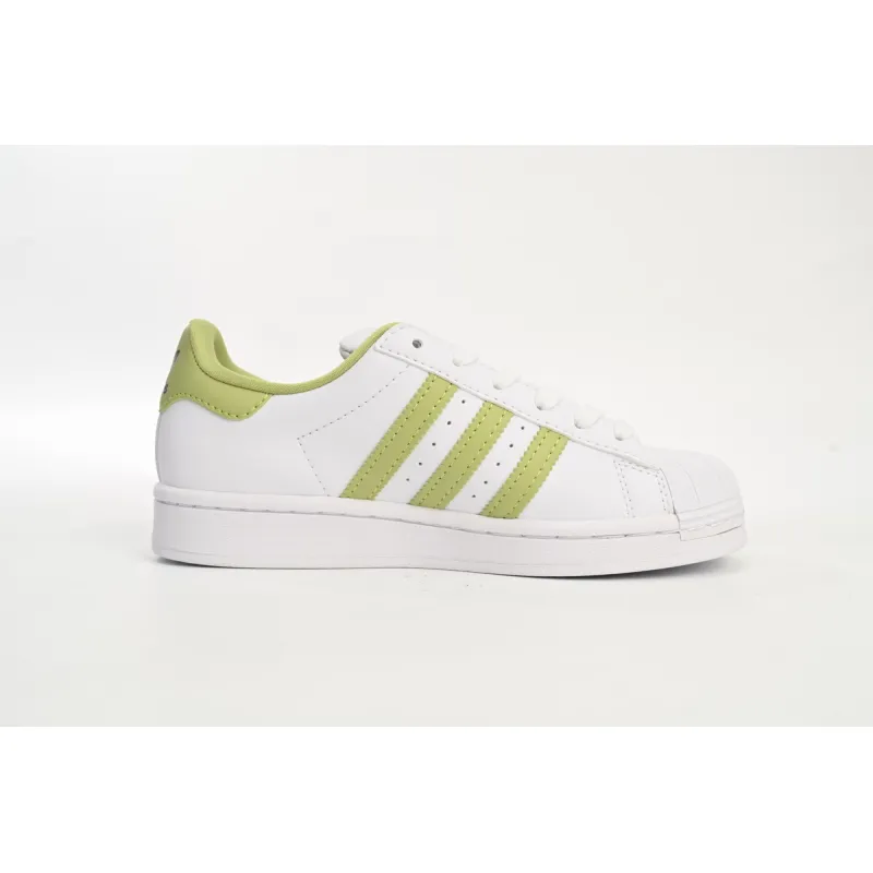 adidas Superstar White New Cherry Blossom White Green GY5986