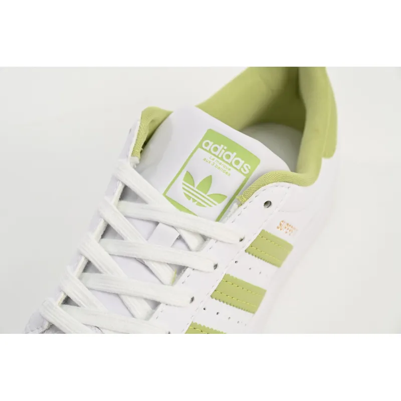 adidas Superstar White New Cherry Blossom White Green GY5986