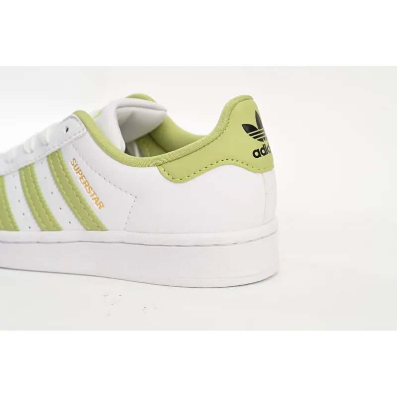 adidas Superstar White New Cherry Blossom White Green GY5986