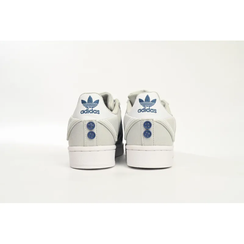 adidas Superstar White New Cherry Denim Blue IG3005